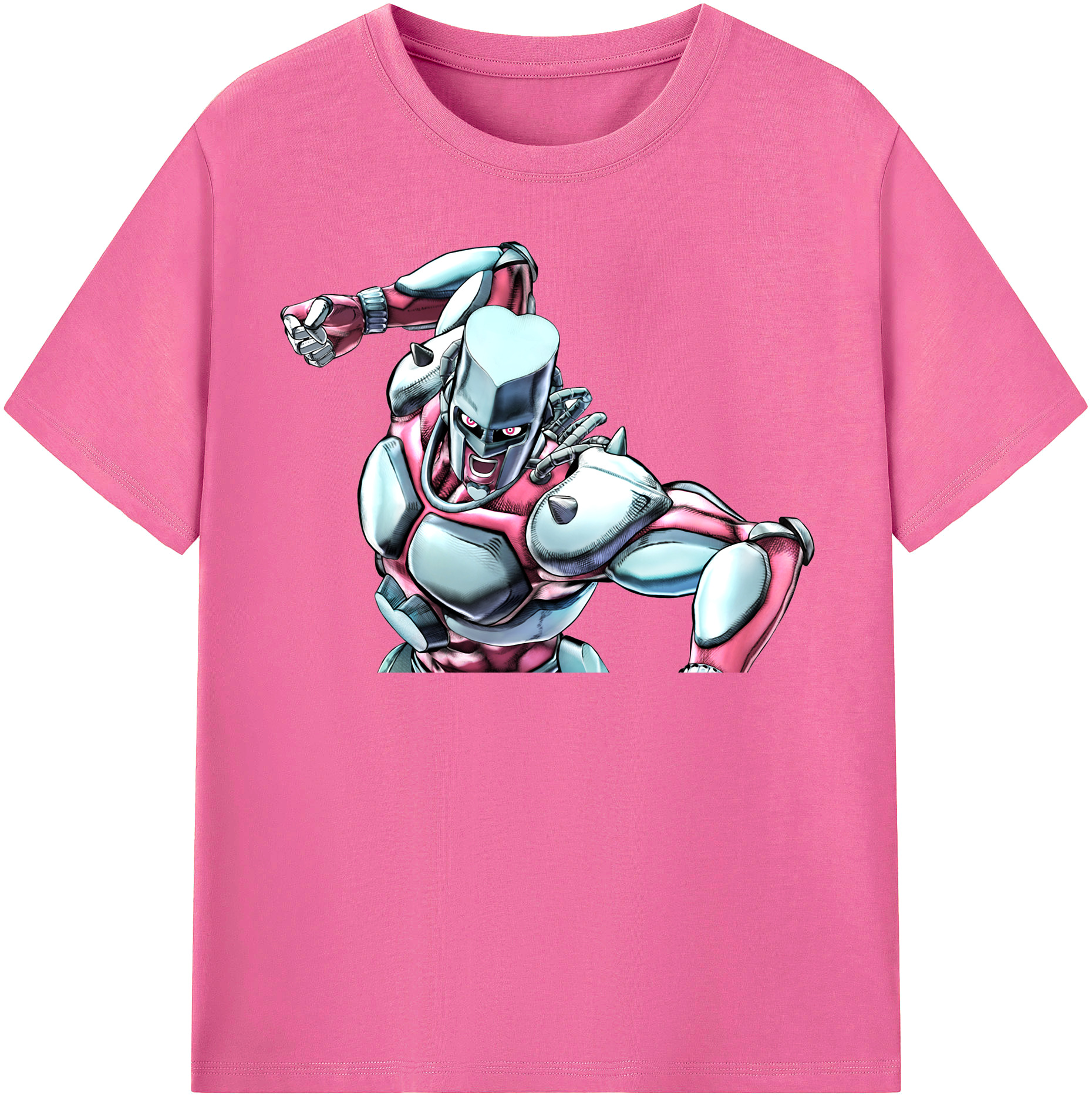 （画像用） ジョジョの奇妙な冒険 ひがしかた じょうすけ JoJo's Bizarre Adventure Higashikata Josuke レディースカジュアルプリントTシャツ（綿100％）